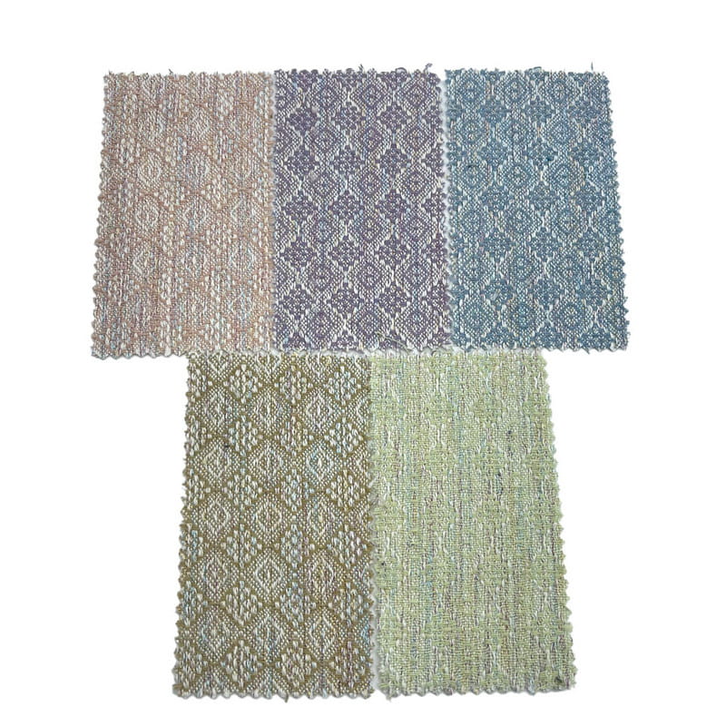 Preget jacquard ullgardin tweed stoffer til kjoler 3768